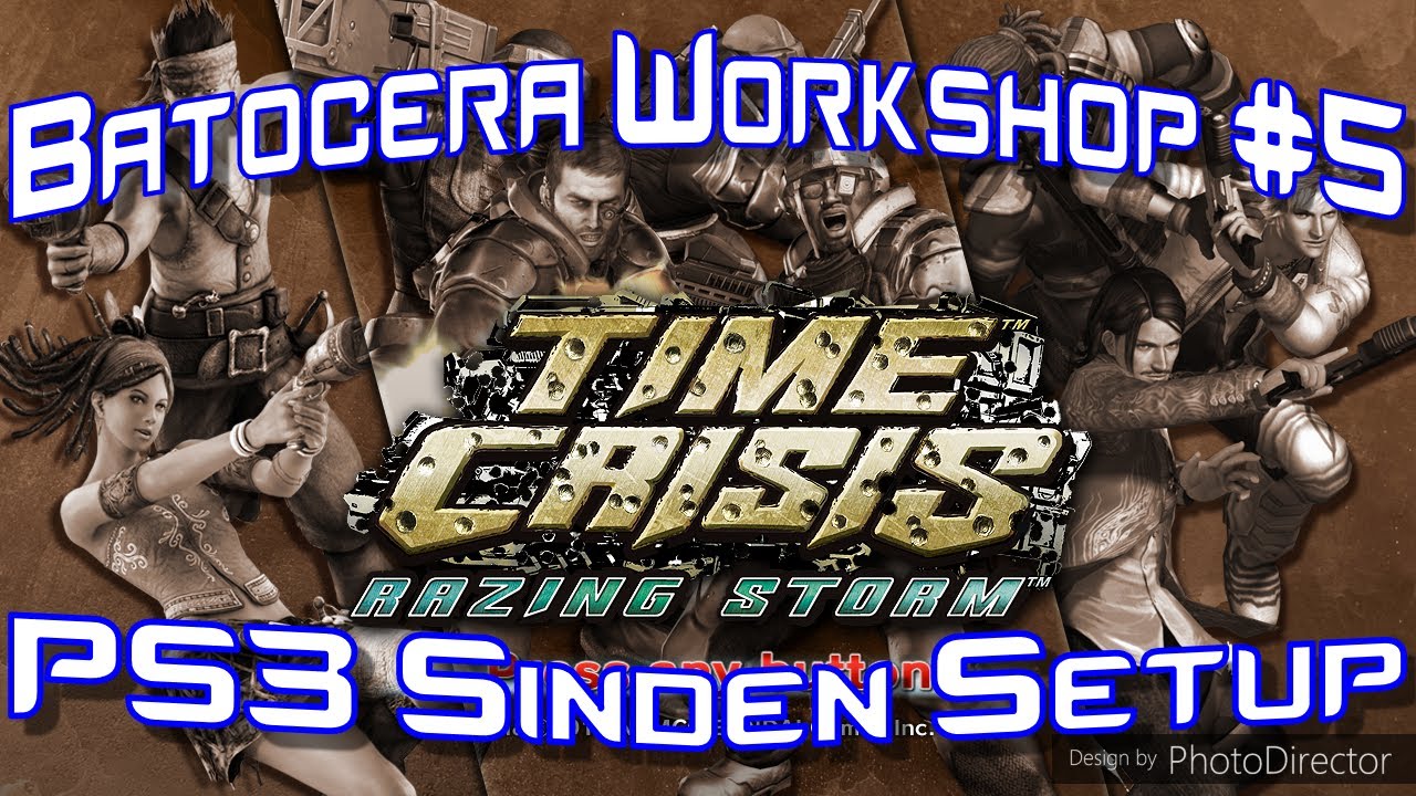 Batocera Workshop:  Time Crisis Razing Storm (PS3) Sinden Setup