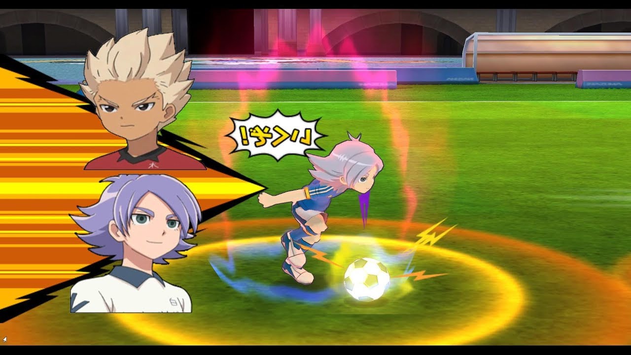 Inazuma Eleven Go Strikers 2013 Inazuma Japan Vs Little Gigants  Wii 1080p (Dolphin/Gameplay)