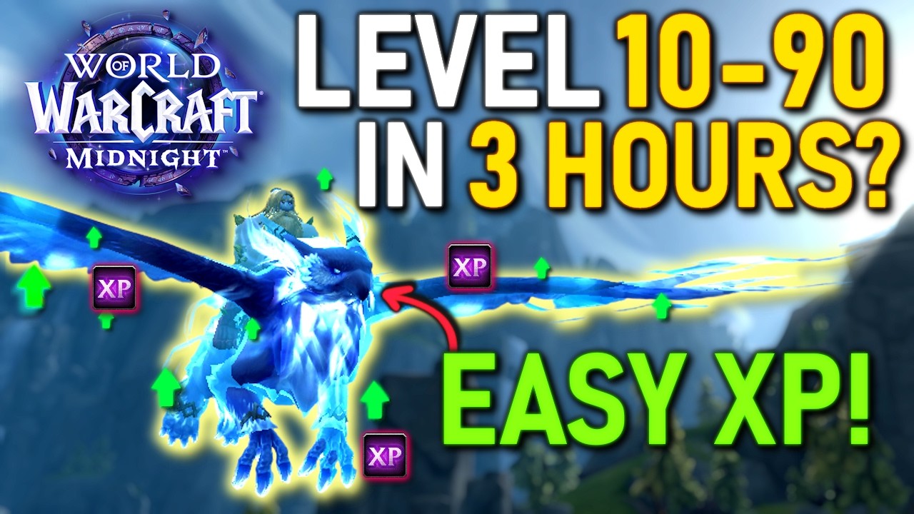 FASTEST WoW Leveling Method? 10&ndash;90 in 3 Hours!