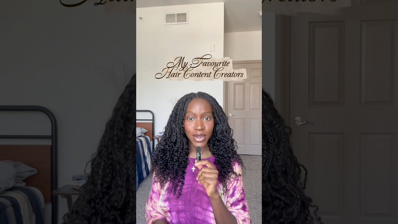 Here are some hair content creators you should check out if you love hair health and hairstyles