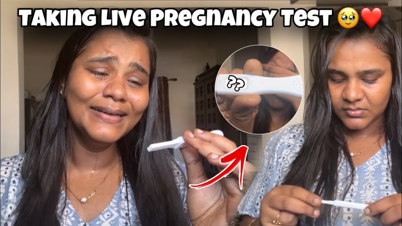 Our Second Baby Arriving..? 🥹 | Taking Live Pregnancy Test&hellip;❤️ | Allu Loves Priya