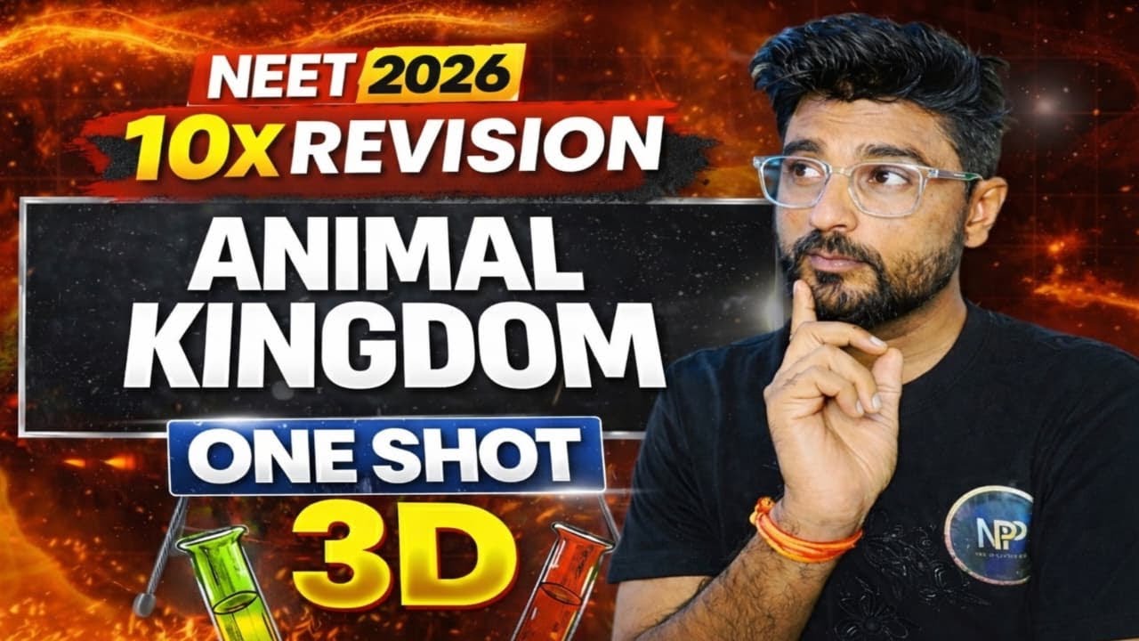 #01 ANIMAL KINGDOM! Full chapter and all tricks for class 11th CUET and NEET 2026