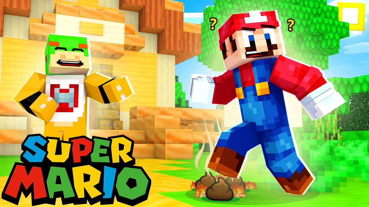 Minecraft Super Mario - Bowser Jr PRANKS Mario And Friends! [82]