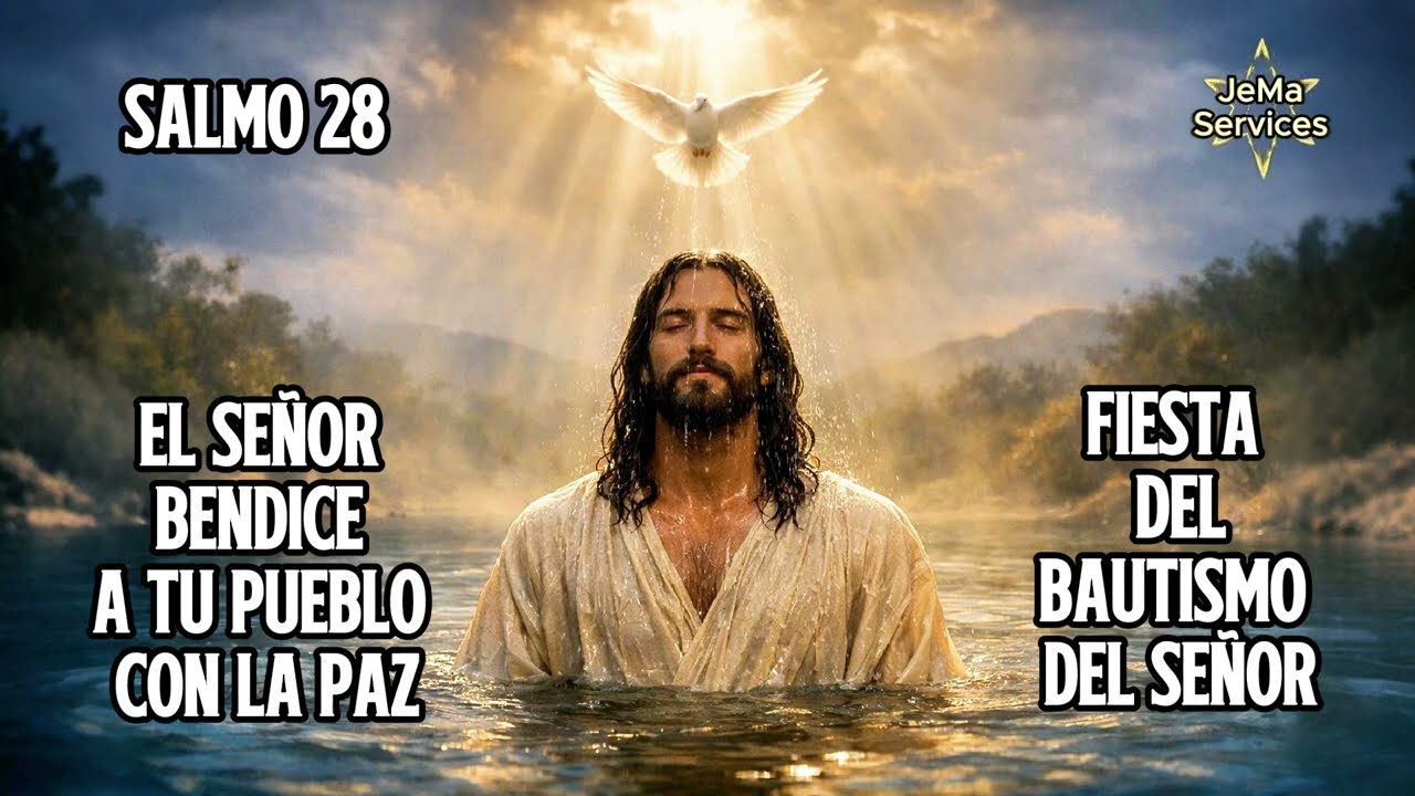 SALMO 28 El Señor bendice a su pueblo con la paz EL BAUTISMO DEL SEÑOR Lecc Español Hispano Hablante