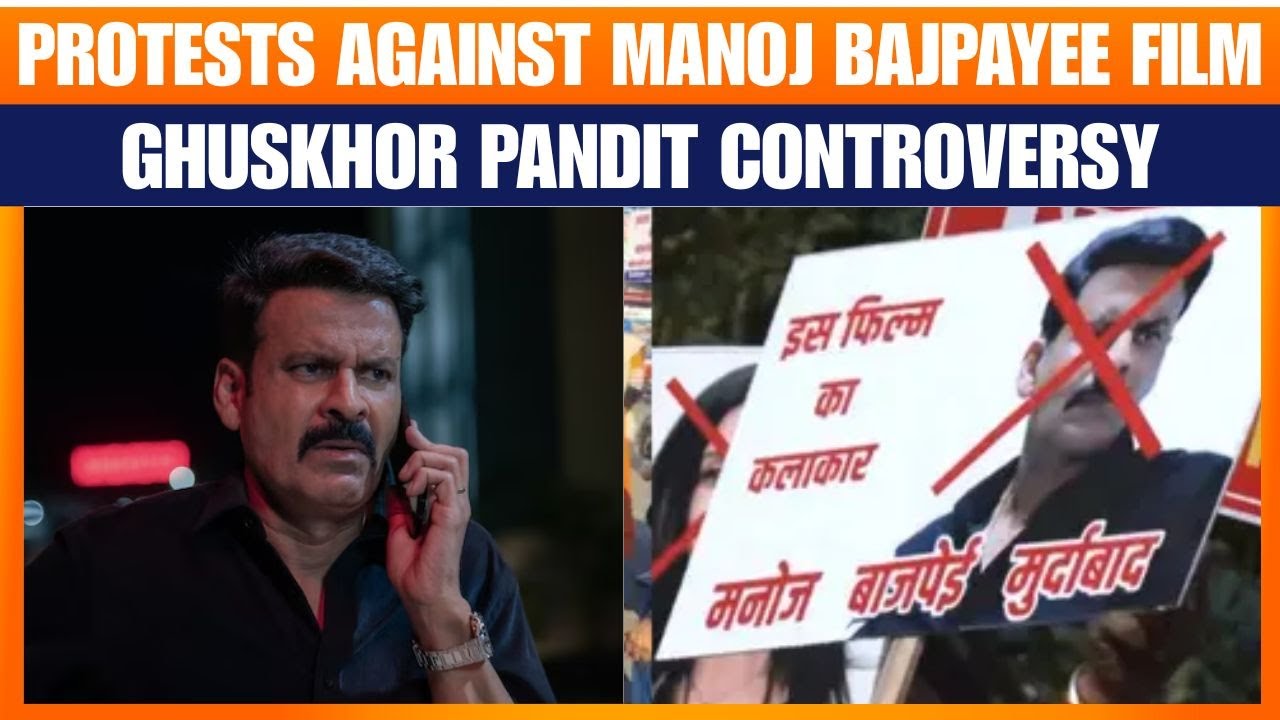 Kanpur Protests Against Manoj Bajpayee’s Film ‘Ghuskhor Pandit’ Continue