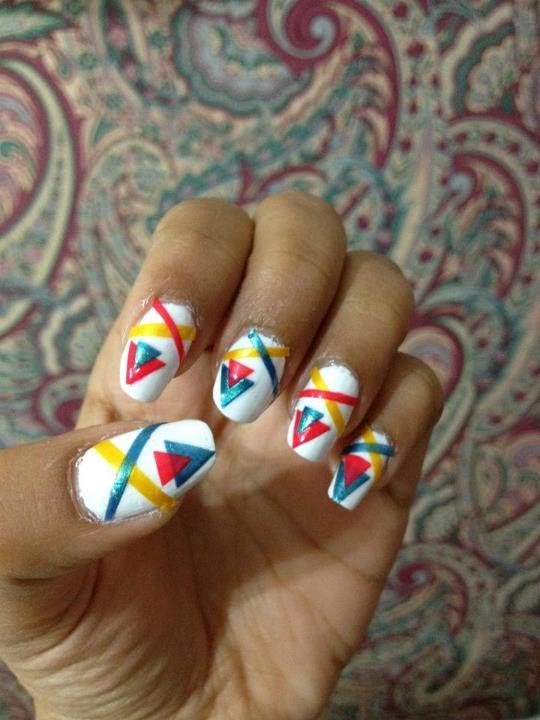 DIY Nail Stickers - Summer Nail Tutorial
