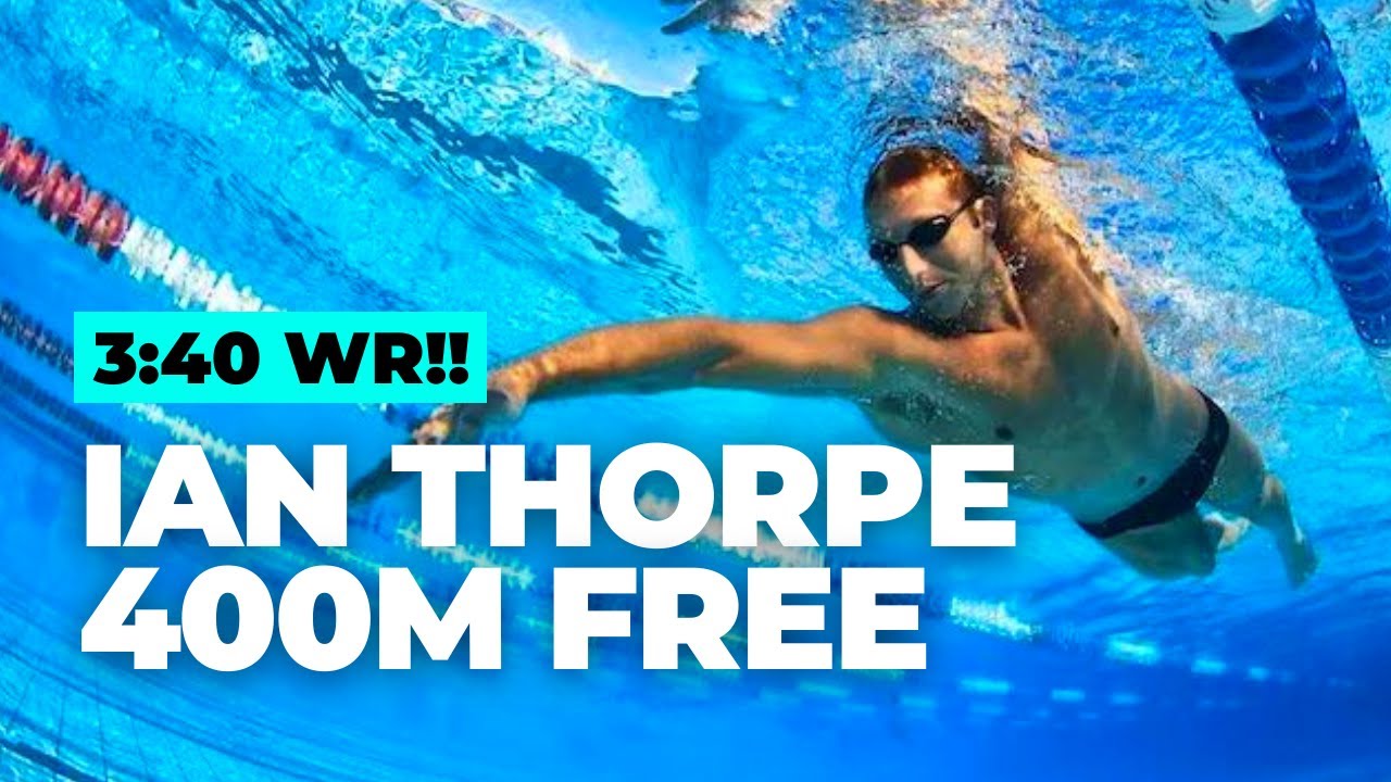 IAN THORPE 400m FREESTYLE WORLD RECORD | The 20 Year Anniversary