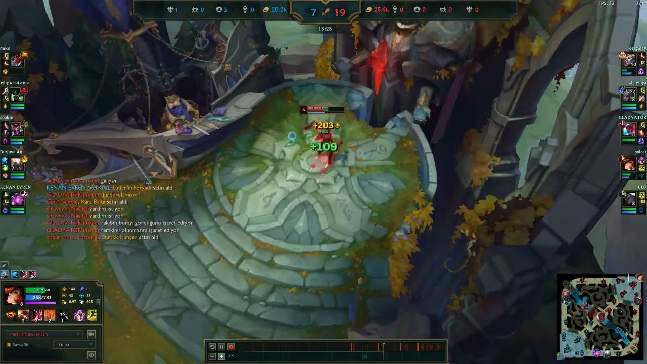 LOL-Miss Fortune Oyun Taşıma