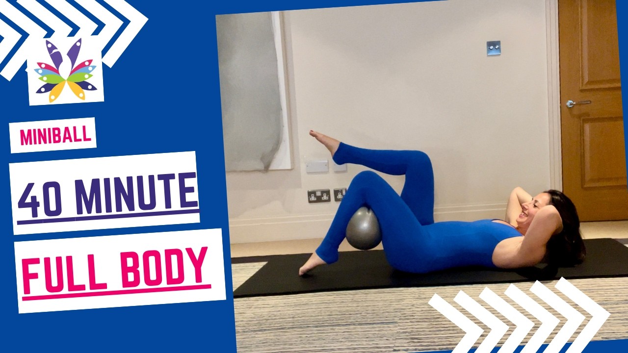 Mini Pilates Ball Full Body Pilates Workout (40 Minutes) | Low Impact | Peacock Pilates