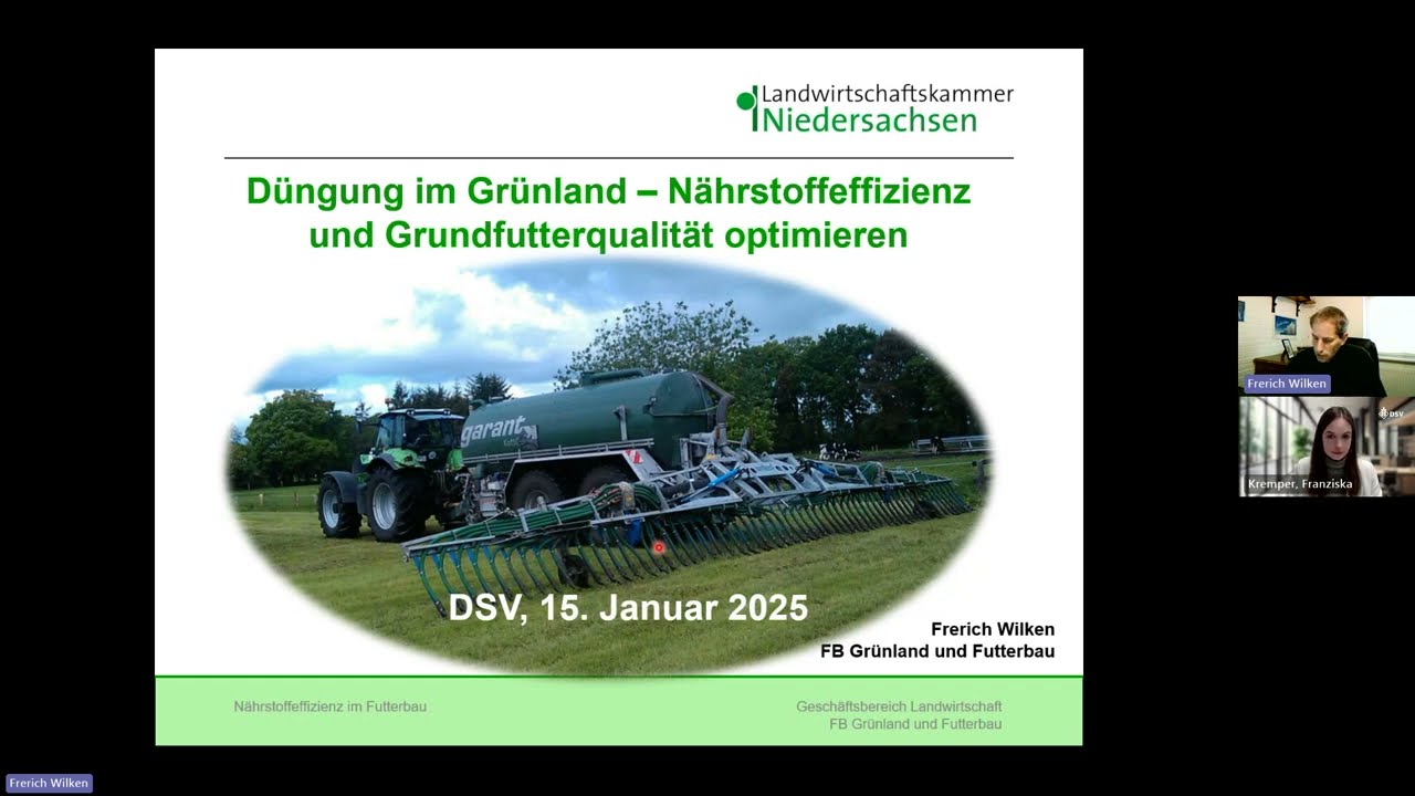 Düngung im Grünland – Nährstoffeffizienz und Grundfutterqualität optimieren