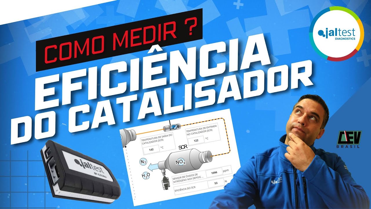 Como medir a eficiência do catalisador SCR (ARLA 32)