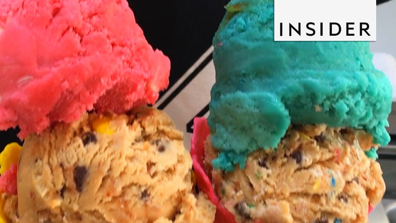Blue Cookie Dough and Other Colorful Desserts