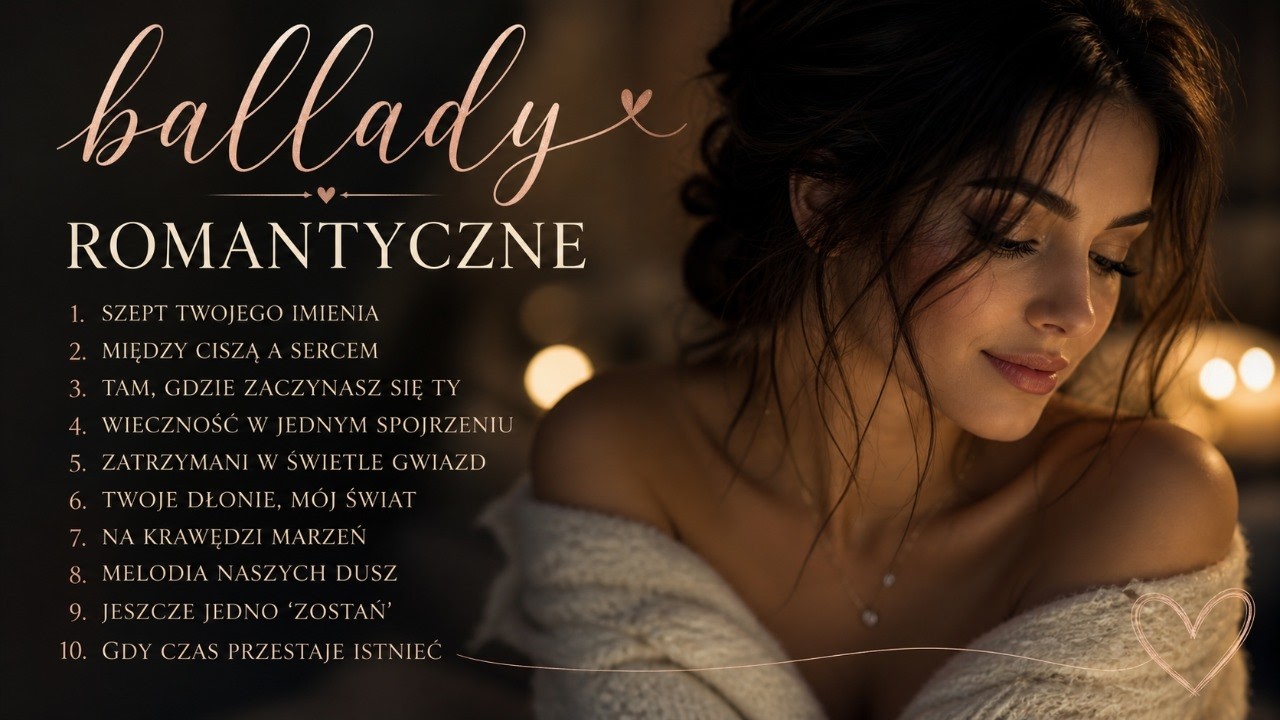 💖 Najpiękniejsze Ballady Romantyczne 2026🌙 | Muzyka Pełna Emocji 🎶💖
