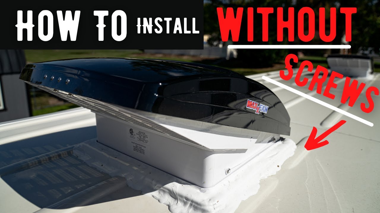 Sprinter Build PT. 1 | How To Install a MaxxAir Fan In Any Van WITHOUT Screws!
