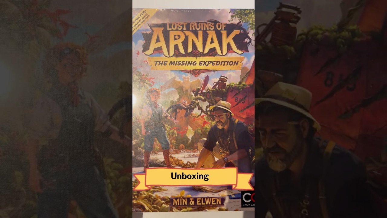 Unboxing Lost Ruins of Arnak The Missing Expedition - Introducing  Campaign and Co-op Features