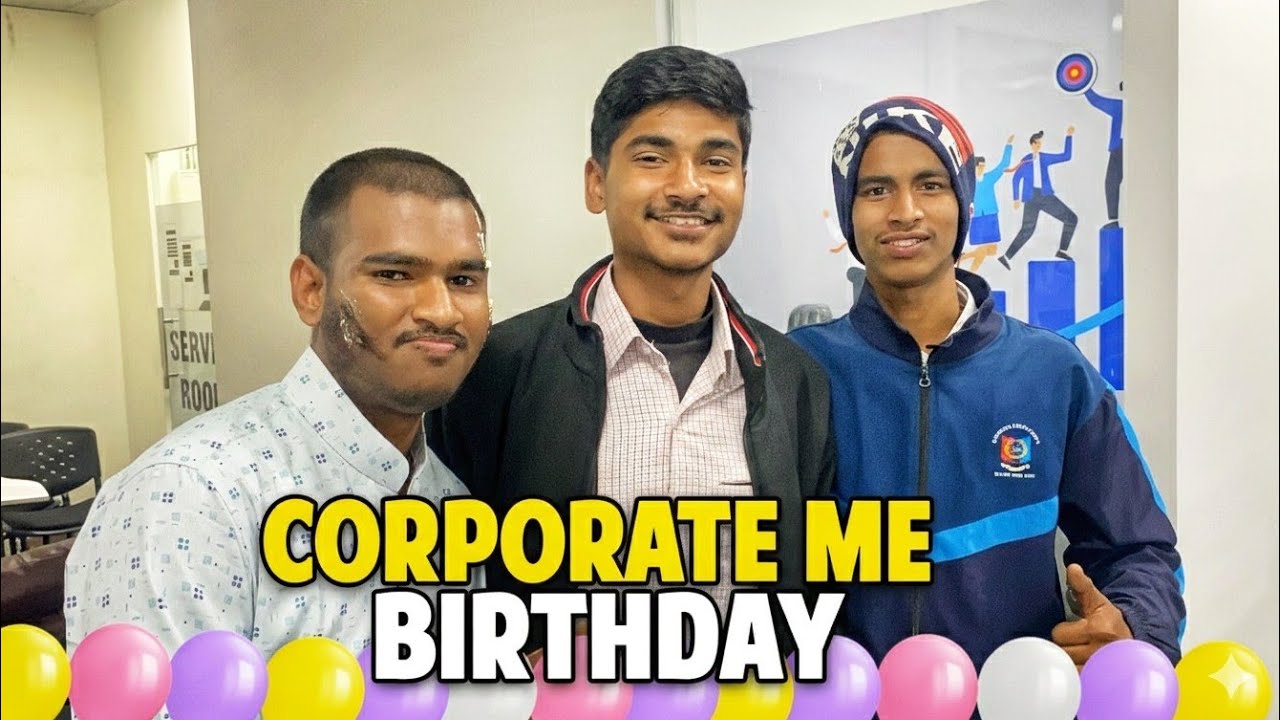 Corporate Wali Birthday Celebration!🤩🎂 (Expectation vs Reality)