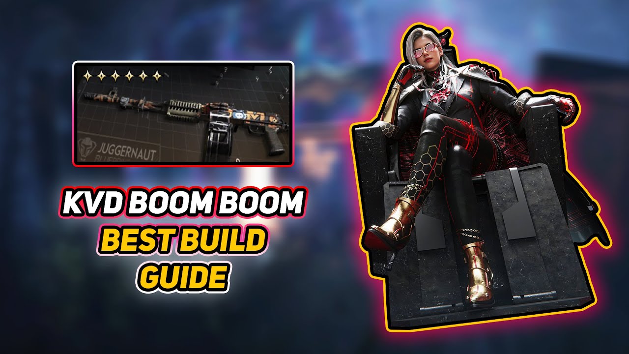 BEST KVD BOOM BOOM BUILD GUIDE IN ONCE HUMAN! EVERYTHING YOU NEED TO KNOW FOR MAX DPS & DAMAGE !