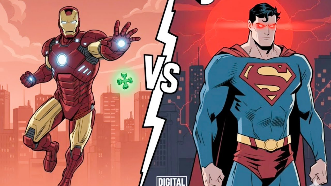 ¡TECNOLOGÍA vs FUERZA DIVINA! Iron Man vs Superman: El duelo final 🤖🦸‍♂️