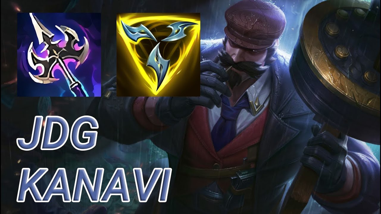 JDG Kanavi Graves Jungle VS Gwen | KR GrandMaster Patch 13.20