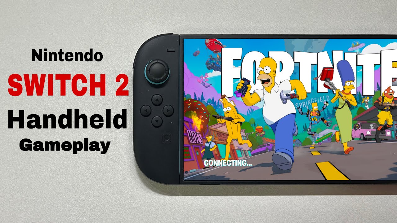 Fortnite THE SIMPSONS Nintendo Switch 2