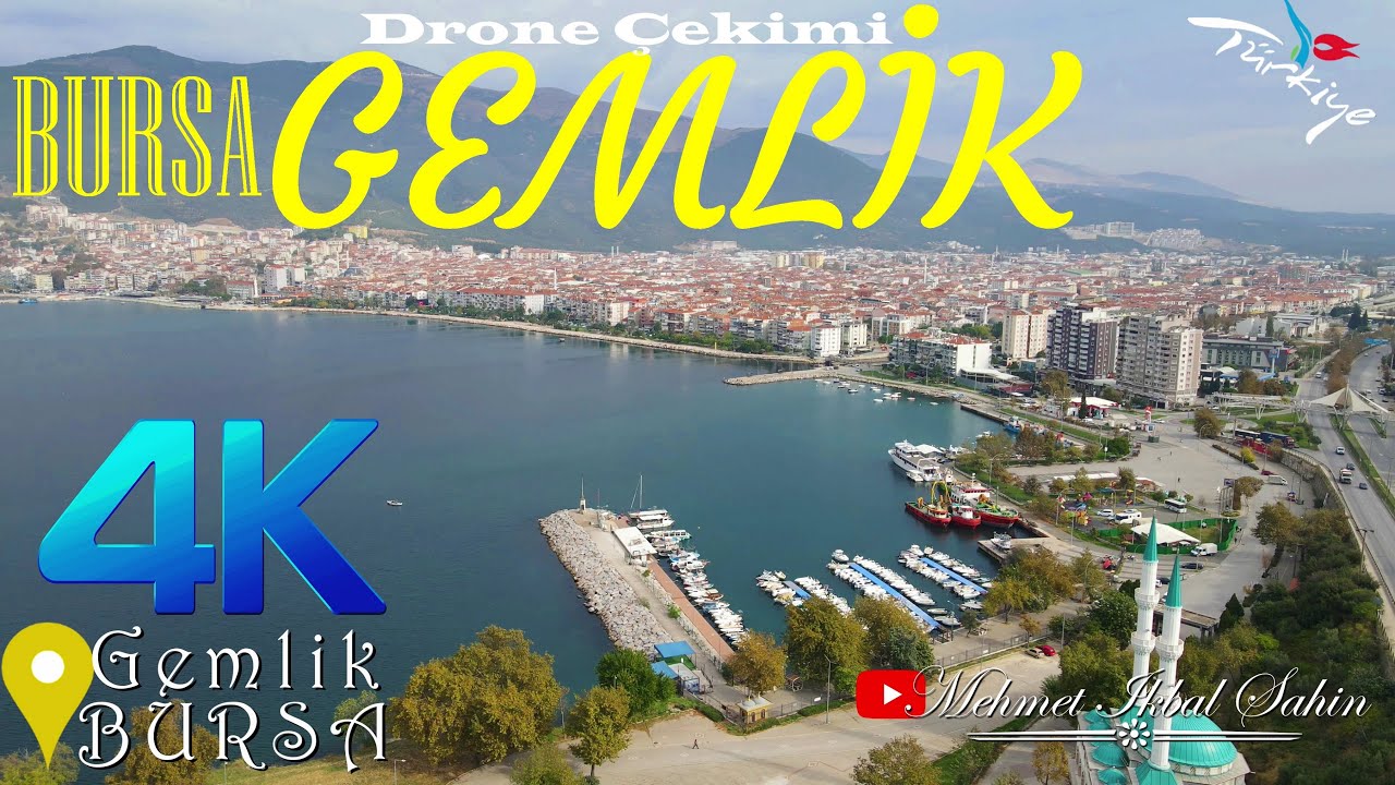 Gemlik / BURSA - Havadan 4K Drone &Ccedil;ekimi / 2.11.23