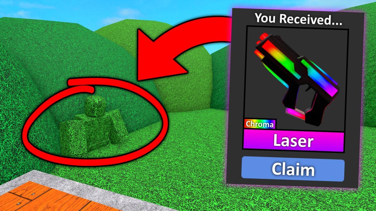 HIDE and SEEK for FREE GODLY in Roblox Murder Mystery 2!