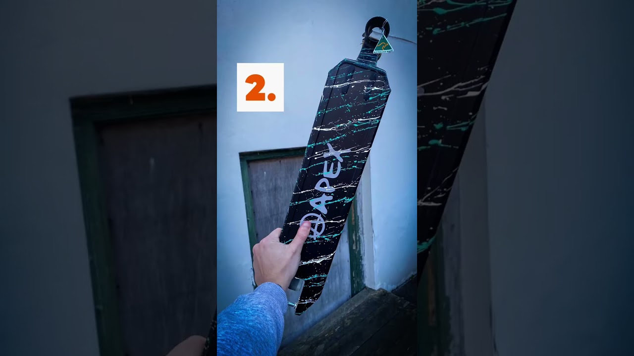 Which Apex ID Scooter Deck would you pick? 1-5 🔥 #scootworld #stuntscooter #scootering #scoot