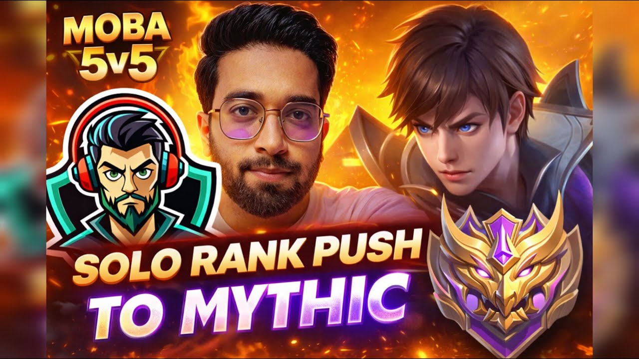 Moba legend 5v5 | Solo Rank pus with obsidia