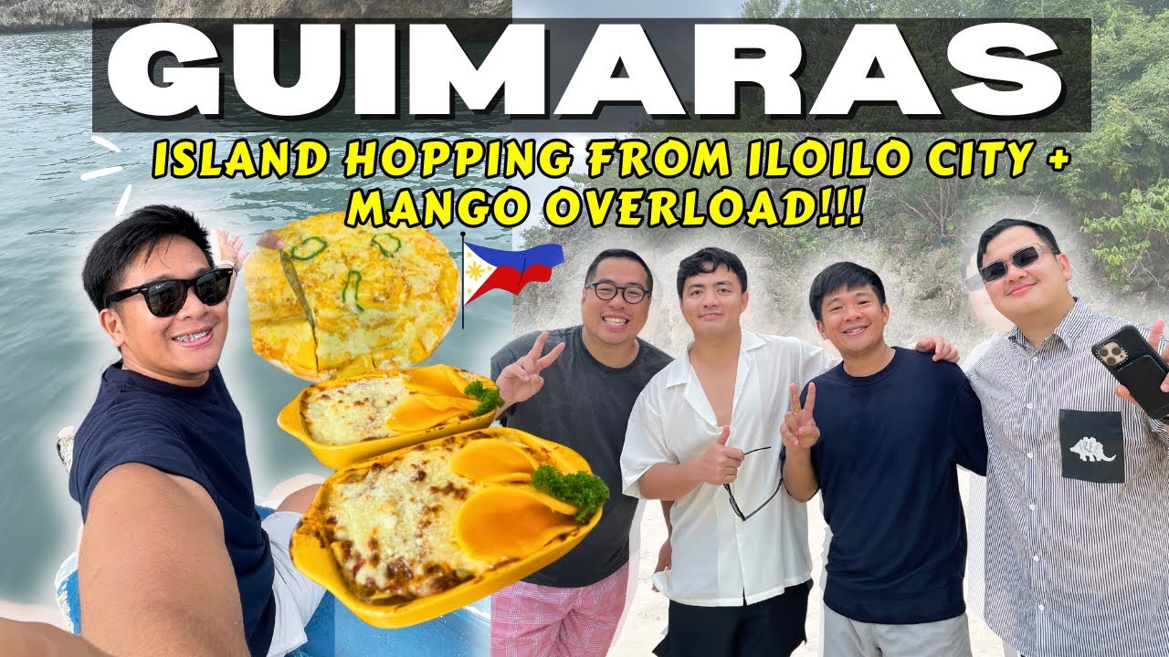 FIRST TIME in GUIMARAS from ILOILO CITY 🇵🇭 ISLAND Hopping & Guimaras Mango + ILOILO Travel Expo!
