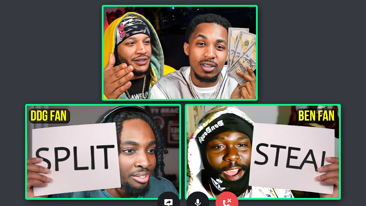 DDG Fans VS BenDaDonnn Fans Split Or Steal! *HILARIOUS 😂*
