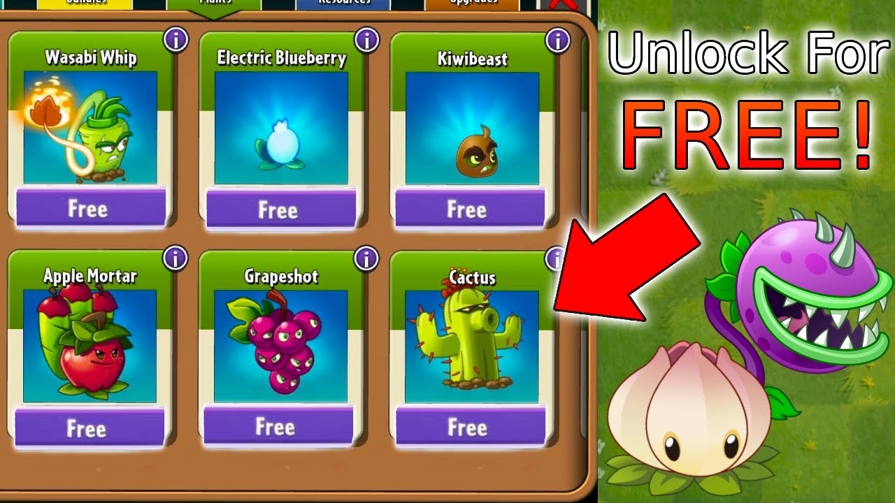 How to Unlock Premium Plants for FREE! - (WORKING 2026) - Plants Vs Zombies 2 - Android