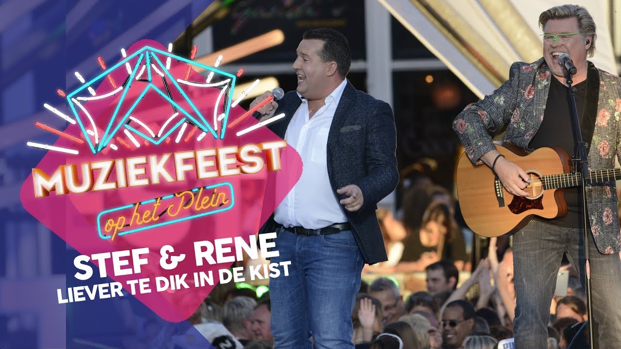 Stef Ekkel & René Karst - Liever te dik in de kist | Sterren Muziekfeest op het Plein 2018
