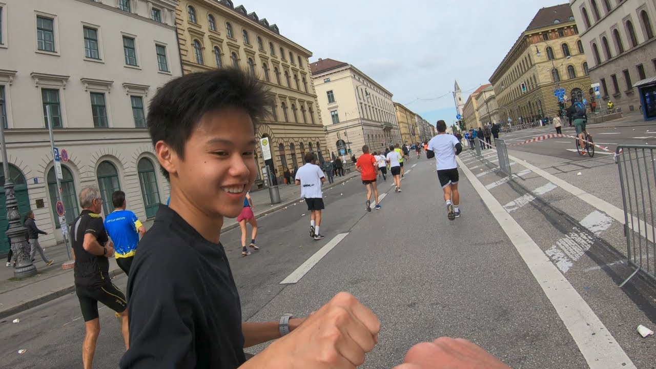 MÜNCHEN MARATHON 2022 - Elliott's first half marathon