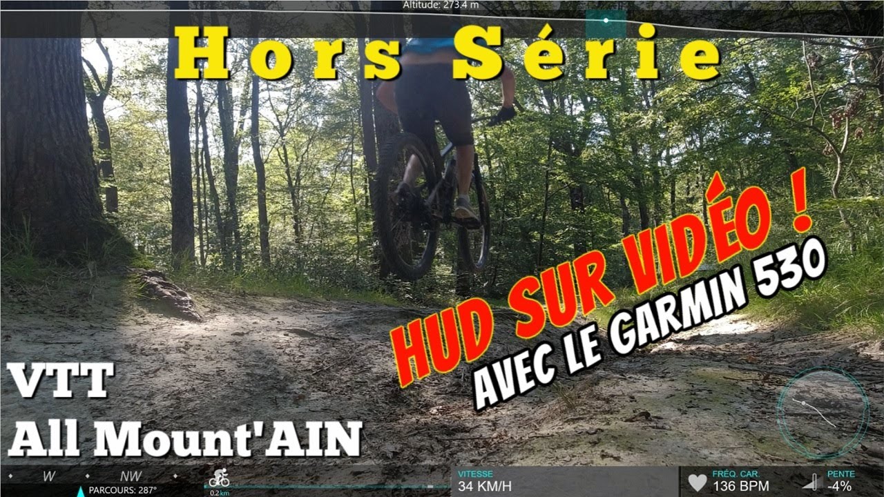 VTT - Hors Serie : Petit test Garmin 530
