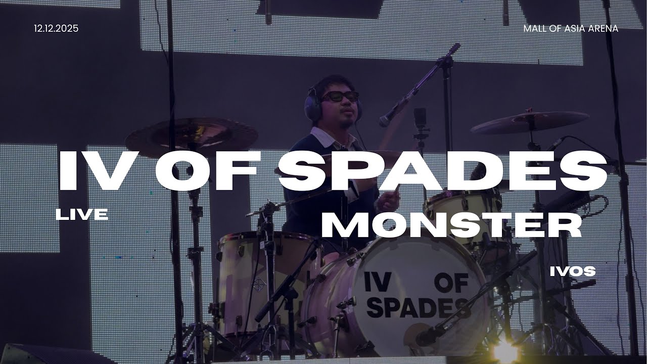 IV OF SPADES - MONSTER LIVE @ MOA ARENA 12.12.2025