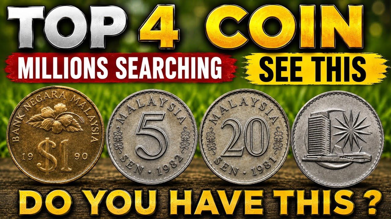 Old Malaysia Coins Worth Money | Top 4 Valuable Malaysian Coins You Should Know