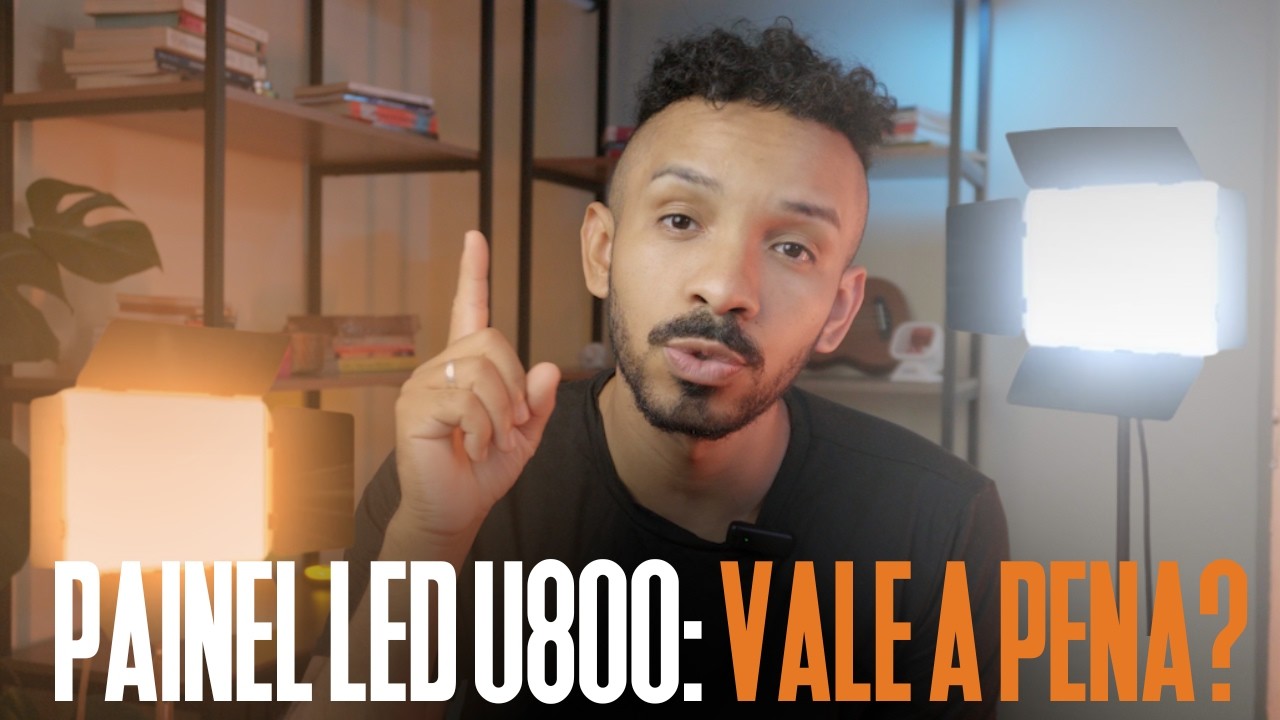 Painel LED U800: Review Completo | A Melhor Iluminação para Criar Conteúdo?