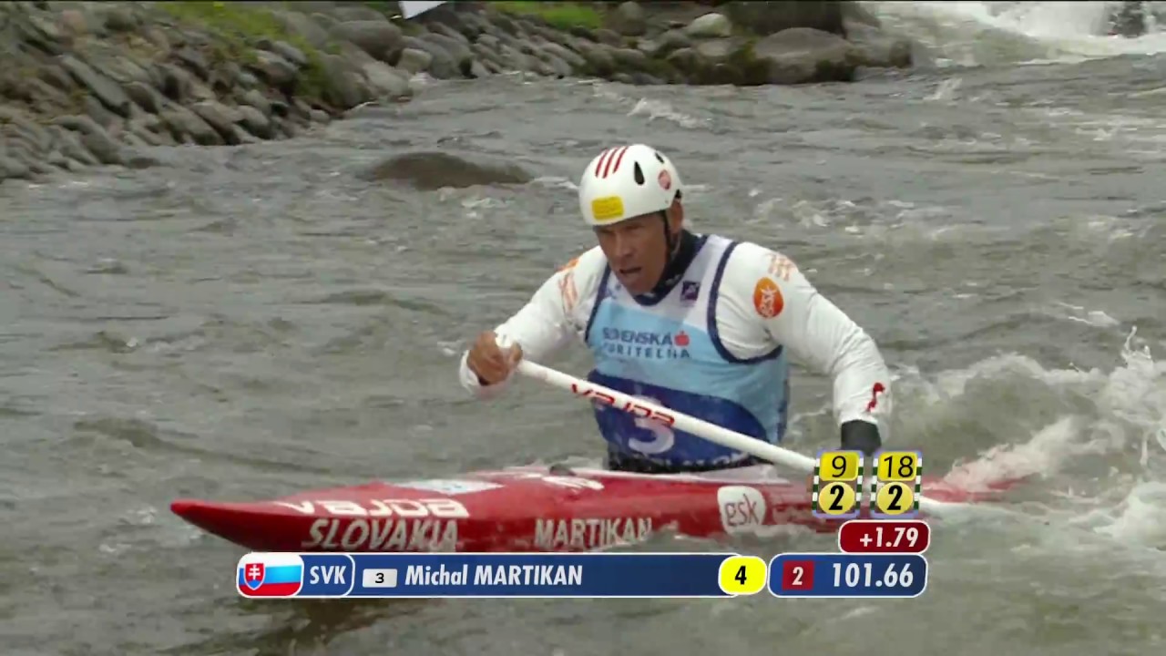 Michal Martikán (SVK) - Final C1M - 2016 ECA Canoe Slalom European Championships