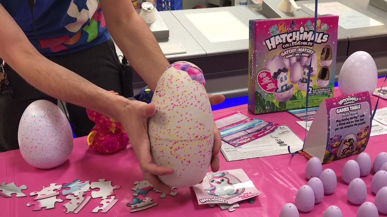 Hatchimals Surprise Twins Hatching at Toys R Us