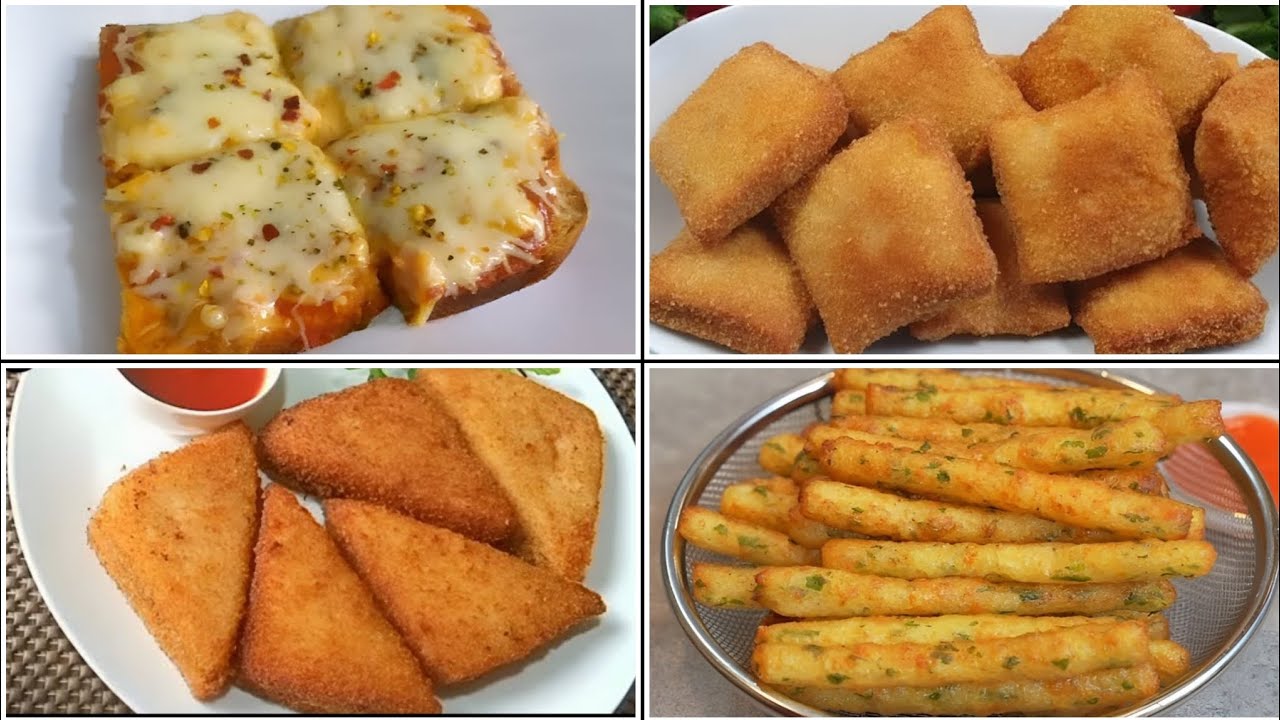 4 झटपट और हेल्दी टिफ़िन बच्चों के लिए | 4 Tiffin Recipes | Lunch Box Recipes | Tiffin Recipes 2024