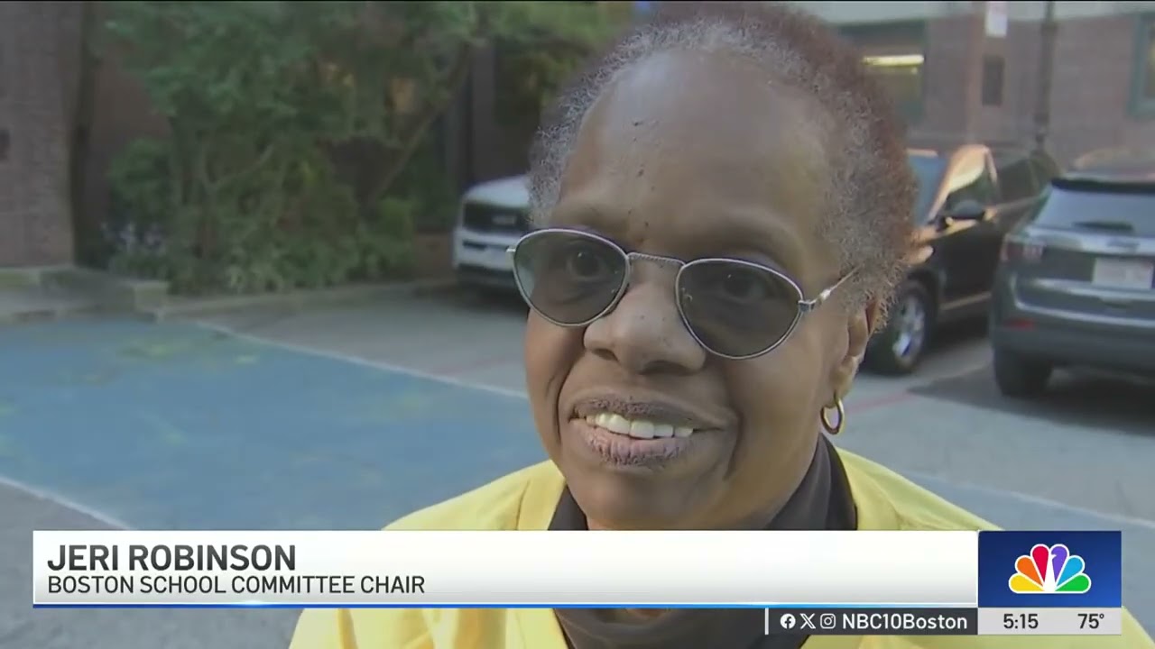 70 years after her first day, Boston School Committee chair greets kids on theirs