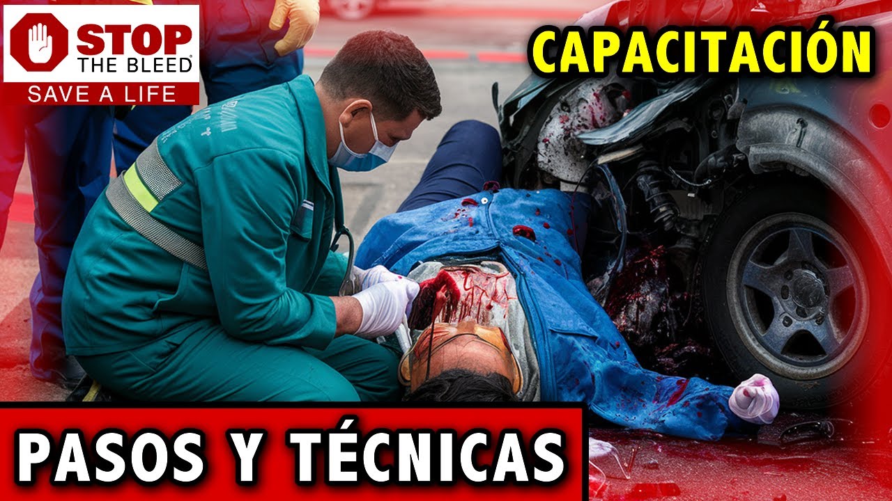 🚑🩸CONTROL DE HEMORRAGIAS | Stop the Bleed #emergencia #primerosauxilios