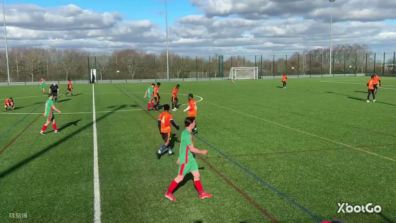 Medway Prime v Riverside half time
