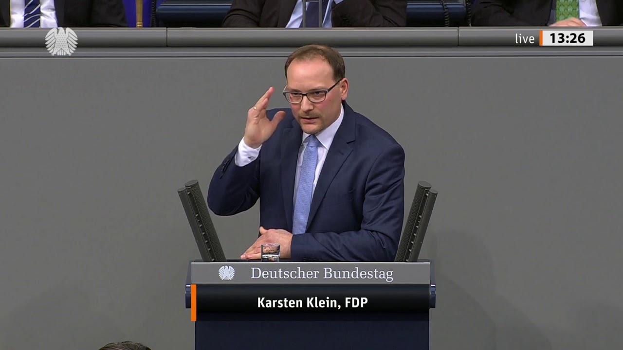 Karsten Klein, FDP: Schuldenbremse ist eine Frage der Generationengerechtigkeit (12.12.2019)