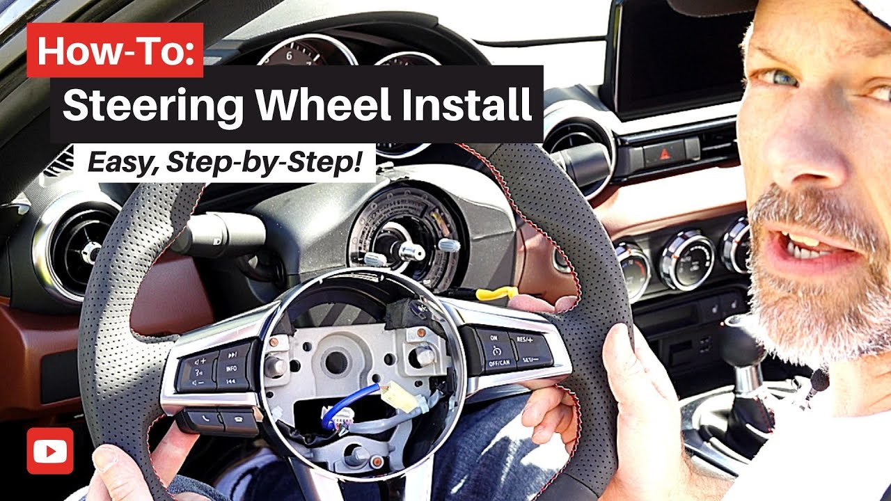 ND (2016+) Mazda MX-5 Miata - How-To: Steering Wheel Install