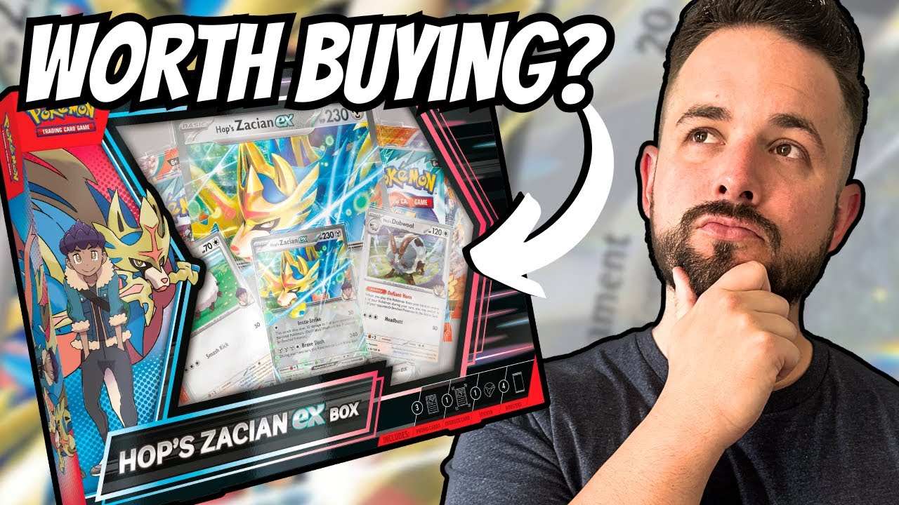 Should You Buy The Hop's Zacian EX Box??