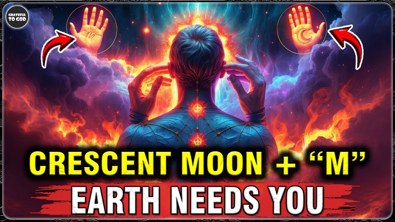 God’s Chosen Ones, If You Have the “M” & Moon - You Were Born to Heal the World! | GRATEFUL TO GOD