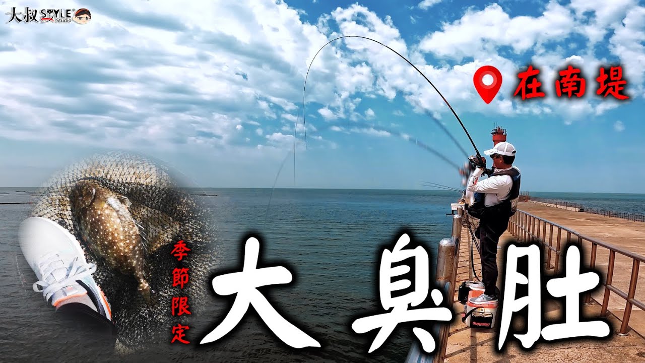 【超扯..超扯!季節限定~拖鞋大臭肚】膽子小不敢飛魚上岸/牠們來了➔就差你一個 #熱血大叔#安平南堤