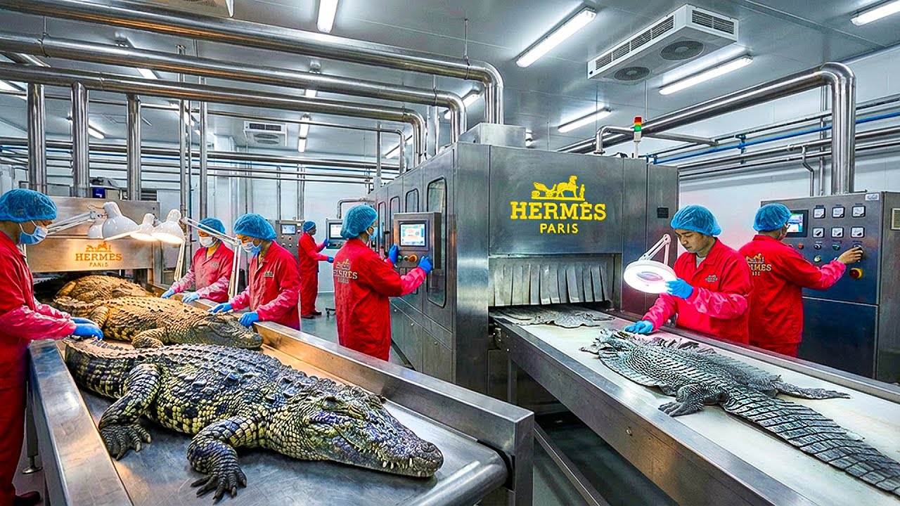 Inside the Crocodile Factory | What Really Makes Hermès Birkin So Expensive