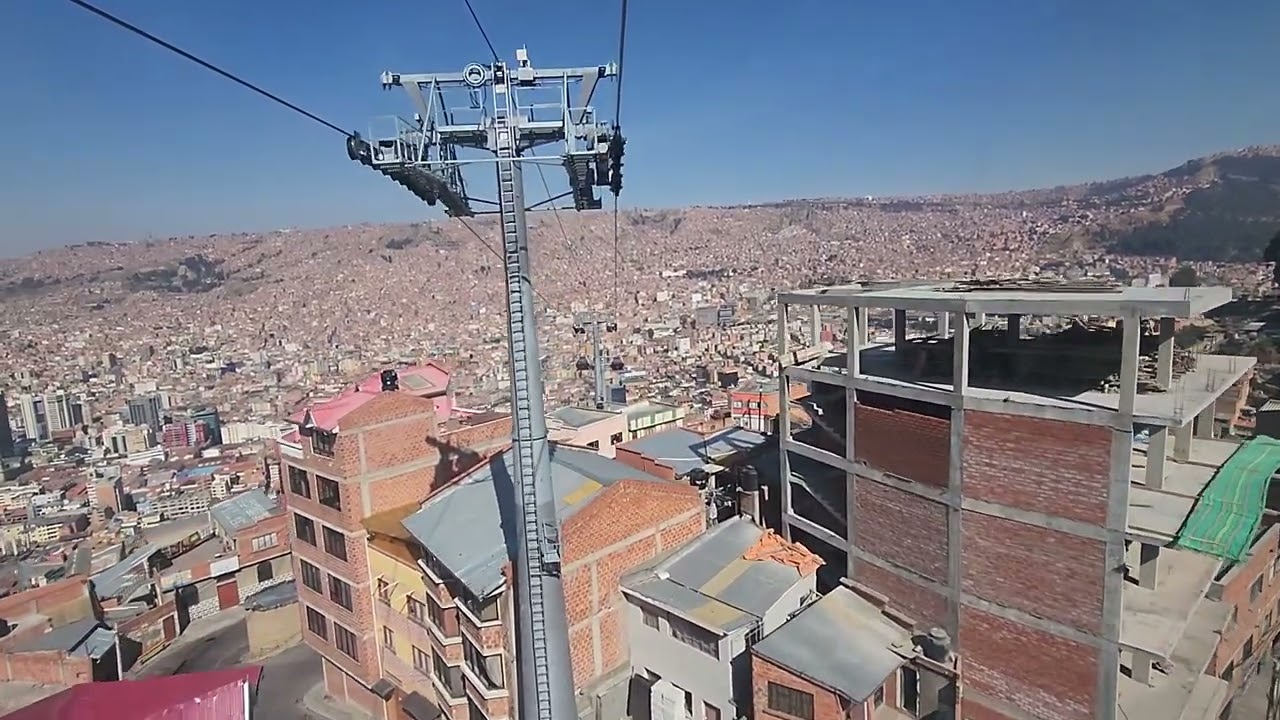 Recorrido por toda la Ruta del Teleferico Naranja Julio de 2022